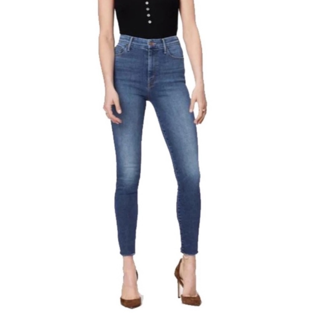 Mother The Looker Ankle Fray Jeans